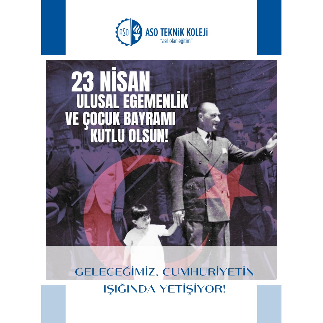 23 Nisan Ulusal Egemenlik ve Çocuk Bayramı Kutlu Olsun 🇹🇷