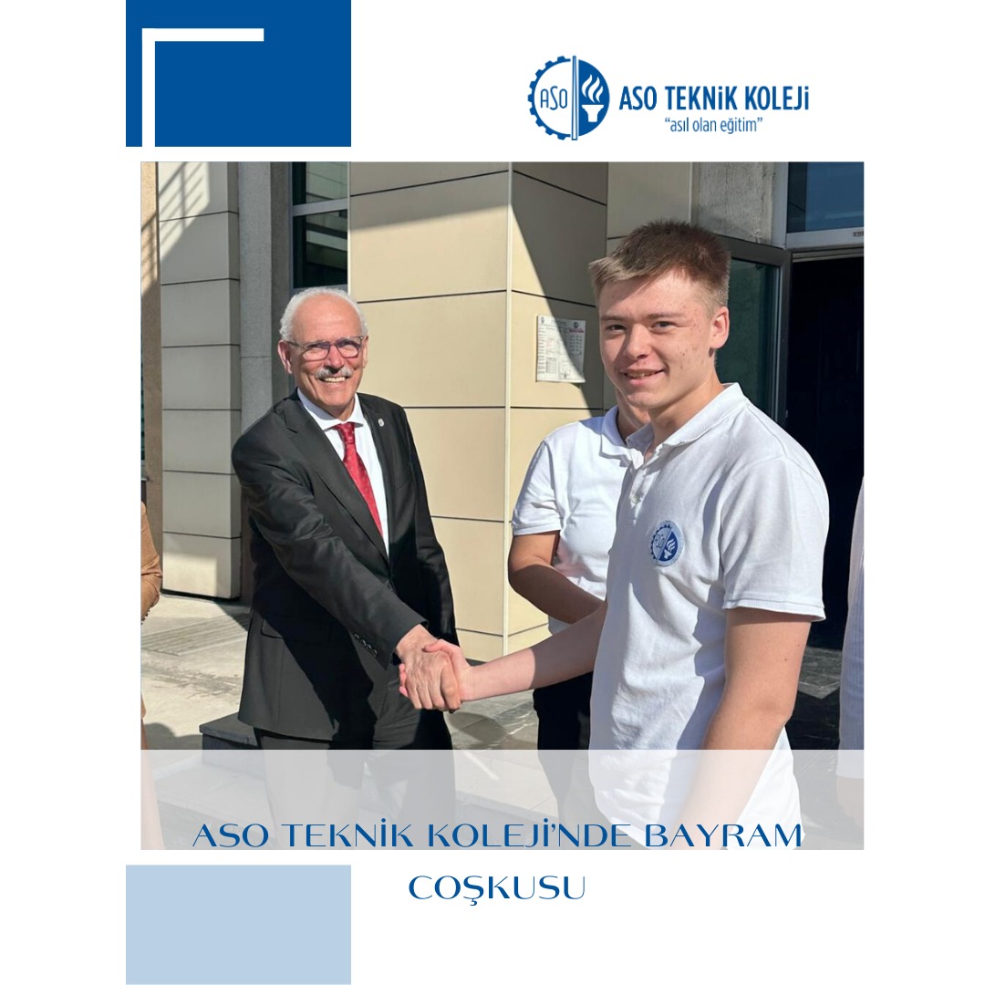 ASO Teknik Kolejinde Bayramlaşma Coşkusu 