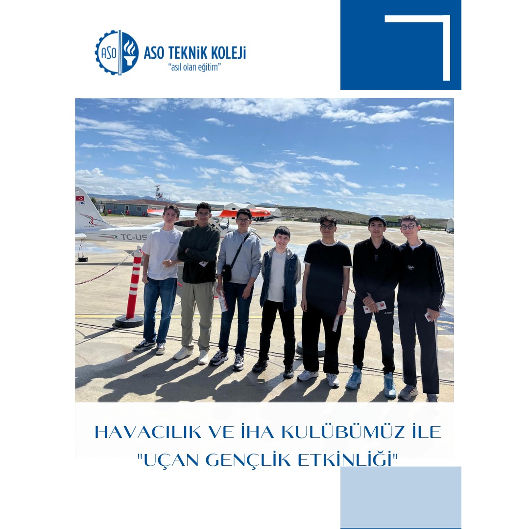 Havacılık ve İHA Kulübümüz "Uçan Gençlik Etkinliği"ndeydi!