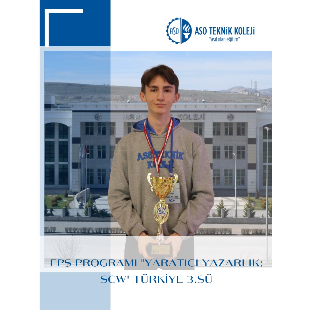 FPS PROGRAMI "YARATICI YAZARLIK: SCW" TÜRKİYE 3. SÜ