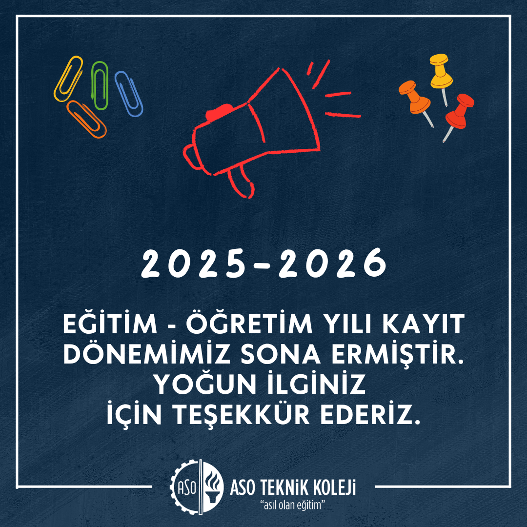 ASO Teknik Koleji'ne Yoğun İlgi!