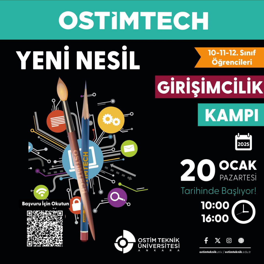OSTİM TEKNİK ÜNİVERSİTESİ'NDE GİRİŞİMCİLİK KAMPI