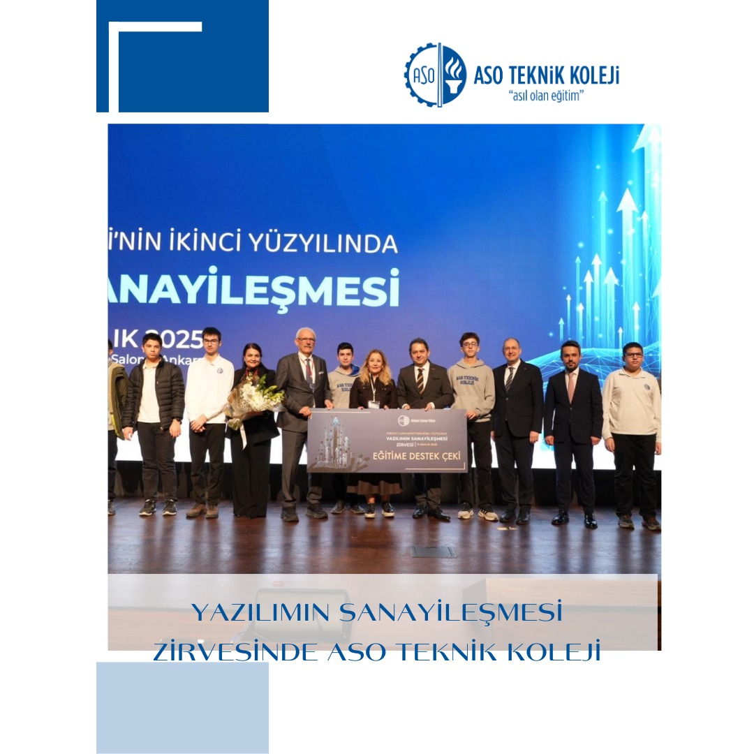 ASO Teknik Koleji Sanayileşme Zirvesinde